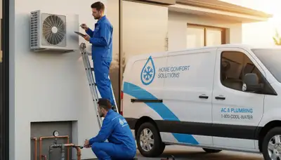 Local plumber repairing water line in Durham, NC for Five Star Cooling plumbing services